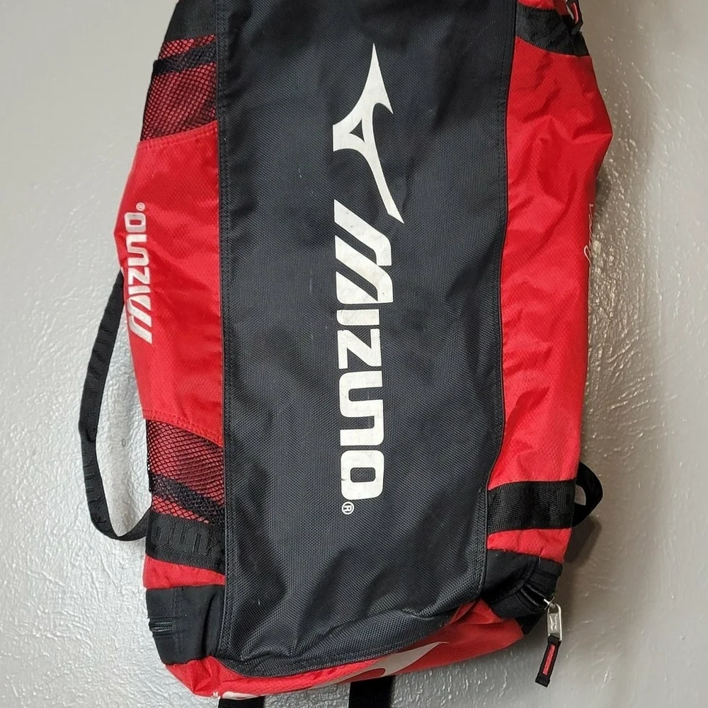 Mizuno Premier Bat Futsac Bag Baseball Softball Red Adjustable Strap